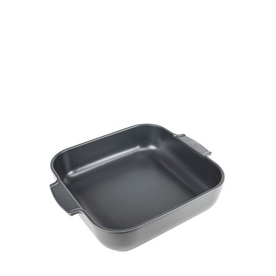 Plat four céramique carré ardoise 36 cm - 14' Appolia PEUGEOT