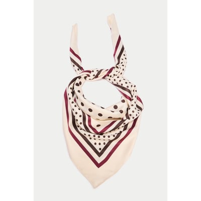 Foulard satiné soyeux CACHE CACHE