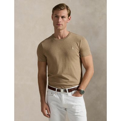 Футболка с круглым вырезом из хлопкового джерси POLO RALPH LAUREN