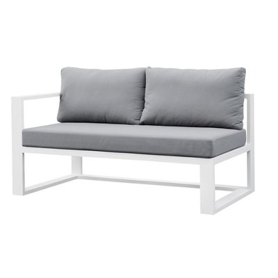 Méridienne droite en aluminium, BELLY AU JARDIN DE CHLOÉ