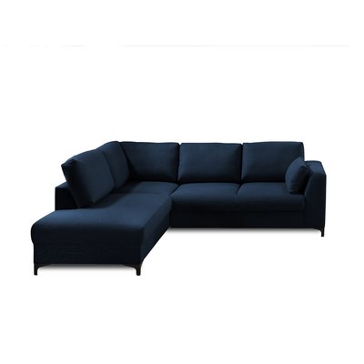Canapé d'Angle Convertible en Tissu 5 places - TALA LISA DESIGN