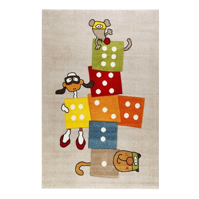 Tapis enfant marelle motif animaux , BANDIDOLEROS SIGIKID