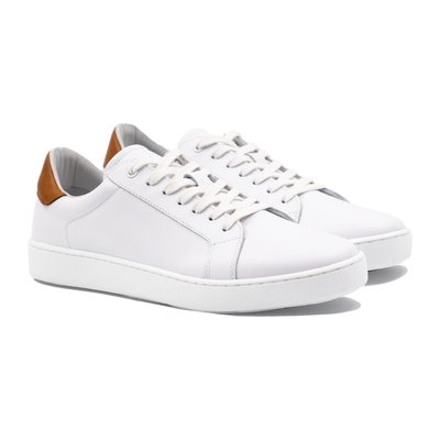 Tennis lacet homme cuir JULES & JENN