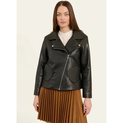 Veste droite en similicuir KATIE NAF NAF