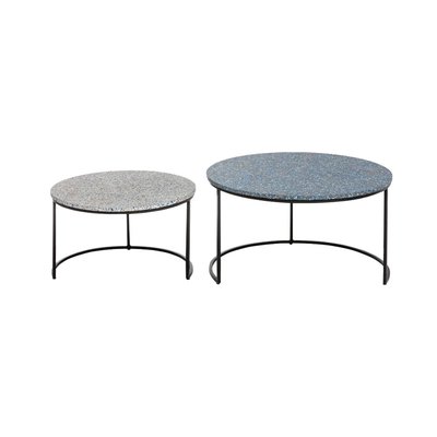 Table basse gigogne effet terrazzo  ARMAND MADE IN MEUBLES 