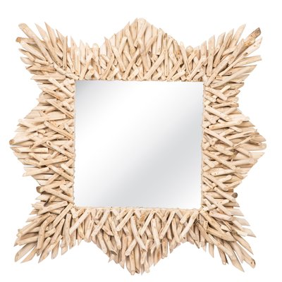 Miroir en branches de teck NOW'S HOME