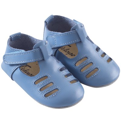 Chaussures bébé cuir souple Tibilly TICHOUPS
