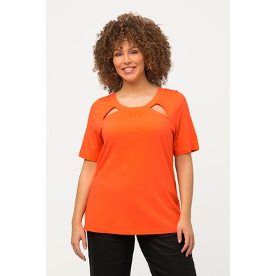 T-shirt slim à col rond et manches courtes ULLA POPKEN