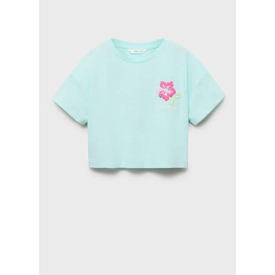 T-shirt crop imprimé MANGO KIDS