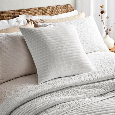 Quilted Lines Filled Cushion BIANCA FINE LINENS