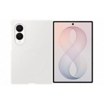 Pack coque silicone magnétique Crème + protège écran Fold 8 SAMSUNG