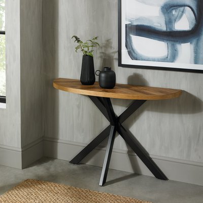 Meuble console moderne bois et métal ARLINGTON PIER IMPORT