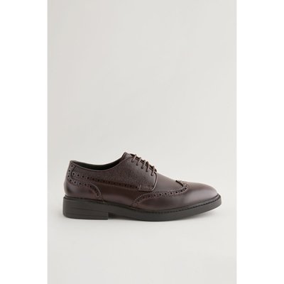 Chaussures brogue à semelle compensée NEXT