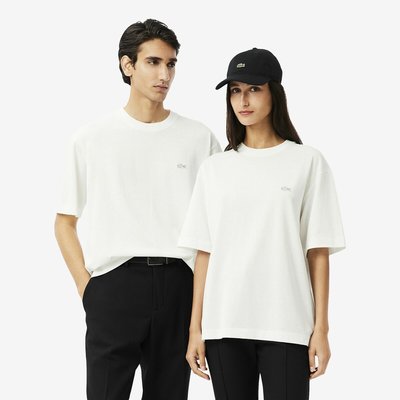 T-shirt met korte mouwen, logo ton sur ton LACOSTE