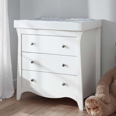 Clara Nursery 3 Drawer Dresser and Changer CUDDLECO