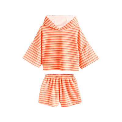 Short et sweat à capuche en tissu éponge NEXT