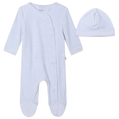 Pyjama et bonnet en velours CARREMENT BEAU