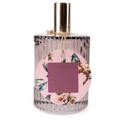 100ml Garden Bloom Ridged Glass Room Spray SO'HOME