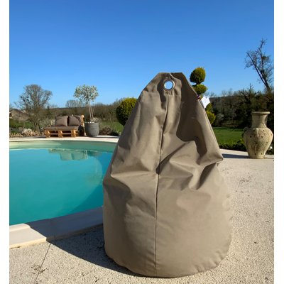 Pouf poire à microbille HOME MAISON