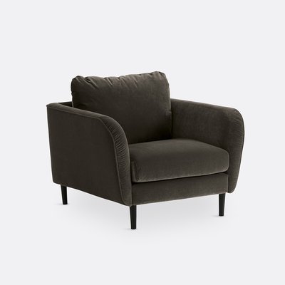Fauteuil in fluweel, Amy LA REDOUTE INTERIEURS