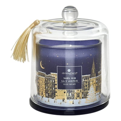 Bougie parfumée New York sous cloche ATMOSPHERA