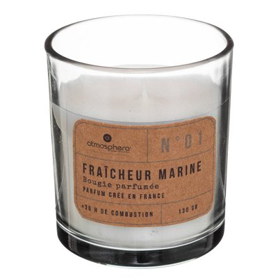 Bougie parfumée anti odeur salle de bain ATMOSPHERA