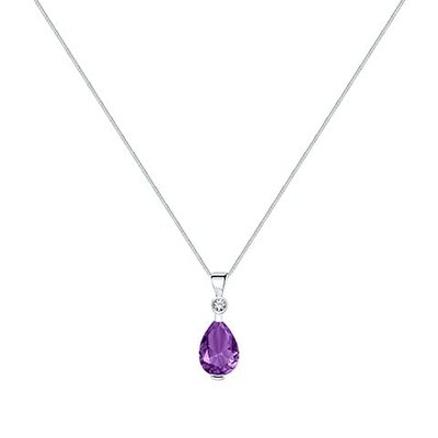 Collier en argent 925 et oxyde de zirconium CLEOR