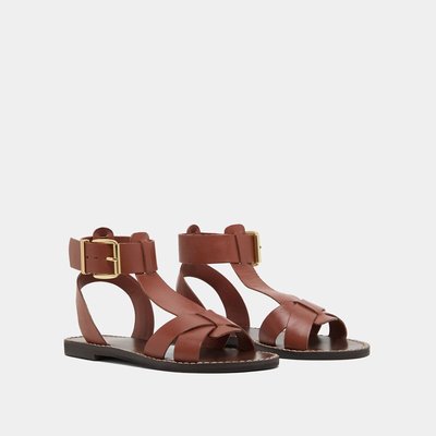 Sandales plates en cuir Whisper JONAK