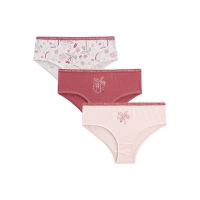 Lot de 3 culottes  Flower Jungle PETIT BEGUIN