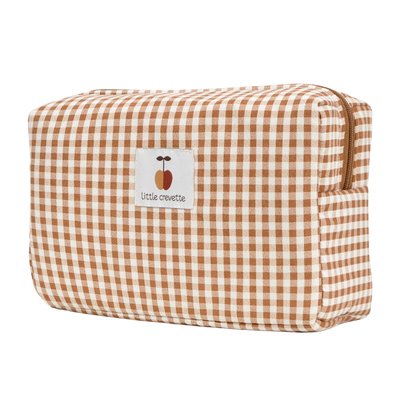 Trousse de toilette coton bio POM POUCE LITTLE CREVETTE