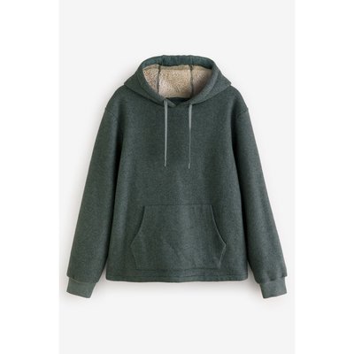 Borg sweat à capuche doublé brossé NEXT