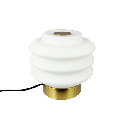 Lampe à poser laiton/verre opale DIVA DYBERG LARSEN