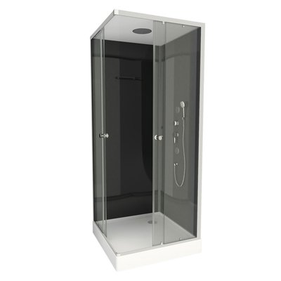 Cabine de douche en forme de carré HOME MAISON