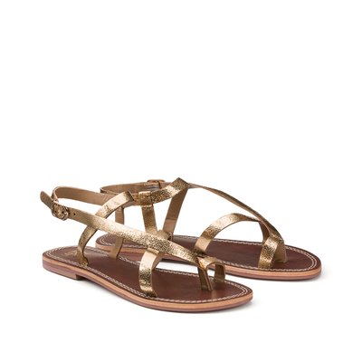 Sandali in pelle infradito LA REDOUTE COLLECTIONS