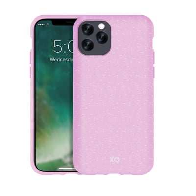 Coque iPhone 11 Pro Max EcoFlex rose XQISIT