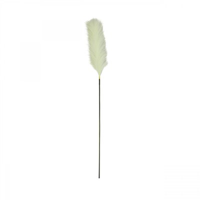 Plumeau artificiel crème 105cm lot de 3 LIGNE DECO