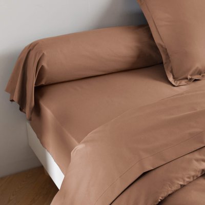 Taie de traversin coton percale - MORPHEE SOMEO