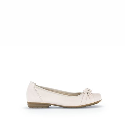 Ballerines en cuir lisse à talon décroché GABOR
