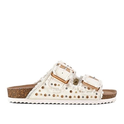 Sabot in denim e borchie COLORS OF CALIFORNIA 