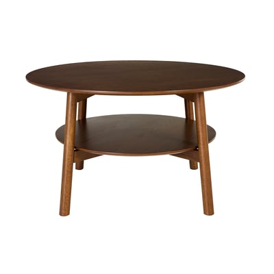 Table basse ronde en bois clair D80 cm MALVA MILIBOO