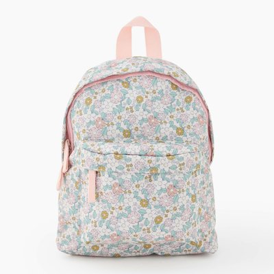 Mini sac à dos à fleurs MONOPRIX