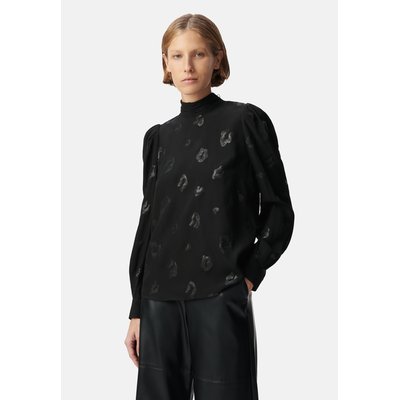 Blouse motif léopard brodé sequins IKKS