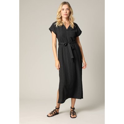 Robe longue texturée, en maille jacquard ILANGA DEELUXE