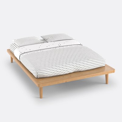 Lit plateforme pin massif + sommier, Jimi LA REDOUTE INTERIEURS