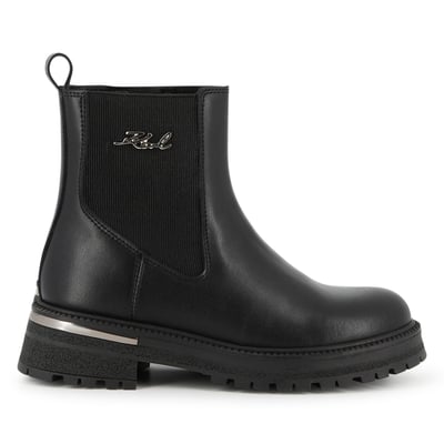 Bottines avec fermeture zip KARL LAGERFELD KIDS