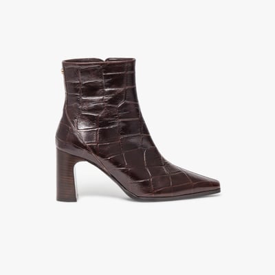 Boots À Talon en cuir ROSA BOCAGE