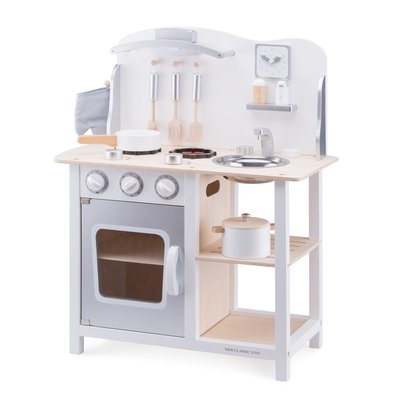 Cuisine Bon Appétit - blanche argent NEW CLASSIC TOYS