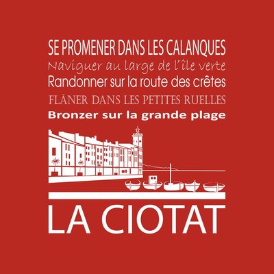 Tableau Mural La Ciotat ILLUSTRATION CEANOTHE