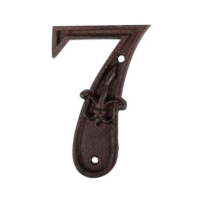 Numéro de maison en fonte Chiffre 7 BEST FOR BOOTS