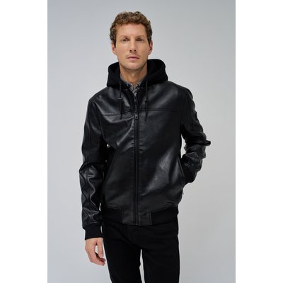 BLOUSON EFFET CUIR SALSA JEANS